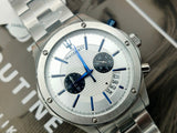 Maserati Circuito Chronograph Silver Dial Silver Steel Strap Watch For Men - R8873627005 Authentic Buy Shop Now