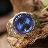 Tissot Luxury Powermatic 80 Blue Dial Silver Steel Strap Watch For Men - T086.407.11.041.00 Authentic Buy Shop Now