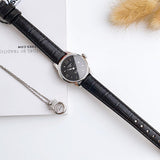 Tissot Le Locle Automatic Lady Black Dial Black Leather Strap Watch for Women - T41.1.123.57 Authentic Buy Shop Now