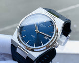 Tissot PRX Blue Dial Blue Leather Strap Watch for Men - T137.410.16.041.00 Authentic Buy Shop Now