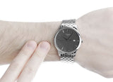Tissot T Classic Tradition Grey Dial Silver Steel Strap Watch For Men - T063.610.11.067.00 Authentic Buy Shop Now
