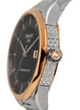 Tissot Luxury Powermatic 80 Black Dial Silver Steel Strap Watch For Men - T086.407.22.051.00 Authentic Buy Shop Now
