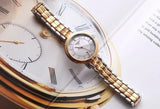 Tissot Flamingo Mother of Pearl White Dial Two Tone Steel Strap Watch For Women - T094.210.22.111.01 Authentic Buy Shop Now