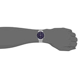Tommy Hilfiger West Quartz Black Dial Silver Steel Strap Watch For Men - 1791707 Authentic Buy Shop Now