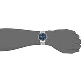 Tommy Hilfiger Evan Chronograph Blue Dial Silver Steel Strap Watch For Men - 1710409 Authentic Buy Shop Now