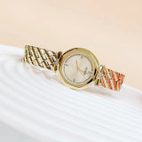 Guess Rumour Quartz Gold Dial Gold Steel Strap Watch For Women - GW0613L2 Authentic Buy Shop Now