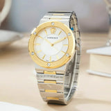 Versace Hellenyium Green Dial Two Tone Steel Strap Watch for Women - VEVH00620 Authentic Buy Shop Now