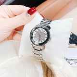 Movado Bold Crystal Pave Silver Dial Silver Steel Strap Watch for Women - 3600254 Authentic Buy Shop Now