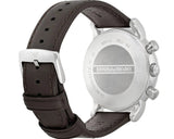 Emporio Armani Classic Chronograph Brown Dial Brown Leather Strap Watch For Men - AR1734 Authentic Buy Shop Now