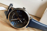 Emporio Armani Luigi Automatic Blue Dial Blue Leather Strap Watch For Men - AR60030 Authentic Buy Shop Now