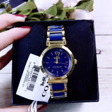 Coach Sport Ceramic Blue Dial Two Tone Steel Strap Watch for Women - 14502462 Authentic Buy Shop Now