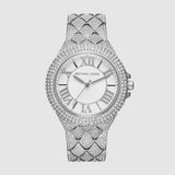 Michael Kors Camille Three-Hand Crystals Silver Dial Silver Steel Strap Watch for Women - MK4803 Authentic Buy Shop Now