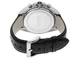 Hugo Boss Contemporary Sport Driver Black Dial Black Leather Strap Watch for Men - 1513085 Authentic Buy Shop Now