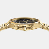 Salvatore Ferragamo Sapphire Chrono Black Dial Gold Steel Strap Watch for Men - SFME01323 Authentic Buy Shop Now