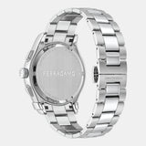 Salvatore Ferragamo Sapphire Chrono Blue Dial Silver Steel Strap Watch for Men - SFME01123 Authentic Buy Shop Now