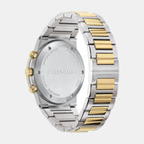 Salvatore Ferragamo 1927 Chrono Silver Dial Two Tone Steel Strap Watch for Men - SFKZ00523 Authentic Buy Shop Now
