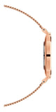 Daniel Wellington Petite Melrose White Dial Rose Gold Mesh Strap Watch For Women - DW00100305 Authentic Buy Shop Now