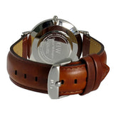 Daniel Wellington Classic Durham Black Dial Brown Leather Strap Watch For Women - DW00100142 Authentic Buy Shop Now