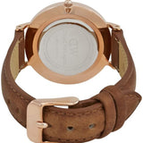 Daniel Wellington Petite Durham White Dial Brown Leather Strap Watch For Women - DW00100172 Authentic Buy Shop Now