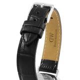 Daniel Wellington Classic Petite Reading White Dial Black Leather Strap Watch For Women - DW00100185 Authentic Buy Shop Now