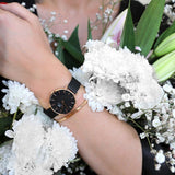 Daniel Wellington Petite Ashfield Black Dial Black Mesh Strap Watch For Women - DW00100245 Authentic Buy Shop Now
