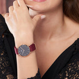 Daniel Wellington Classic Roselyn Black Dial Red NATO Strap Dial Watch For Women - DW00100270 Authentic Buy Shop Now