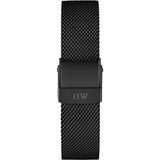 Daniel Wellington Petite Ashfield Black Dial Black Mesh Strap Watch for Women - DW00100307 Authentic Buy Shop Now