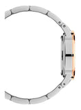 Daniel Wellington Iconic Link White Dial Two Tone Steel Strap Watch For Women - DW00100358 Authentic Buy Shop Now