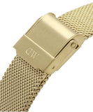 Daniel Wellington Petite Emerald Green Dial Gold Mesh Strap Watch For Women - DW00100480 Authentic Buy Shop Now