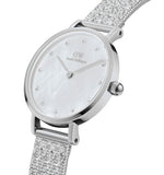 Daniel Wellington Classic Petite Sterling White Dial Silver Mesh Bracelet Watch for Women - DW00100442 Authentic Buy Shop Now