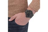 Diesel Little Daddy Dual Time Chronograph Grey Dial Stainless Steel Strap Watch For Men - DZ7263 Authentic Buy Shop Now