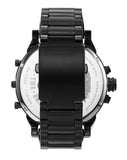 Diesel Mr. Daddy 2.0 Chronograph Black Dial Black Steel Strap Watch For Men - DZ7435 Authentic Buy Shop Now