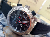 Burberry Endurance Sport Chronograph Black Dial Black Rubber Strap Watch for Men - BU7700 Authentic Buy Shop Now