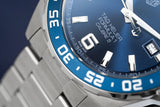 Tag Heuer Formula 1 Bucherer Blue Edition Blue Dial Silver Steel Strap Watch for Men - WAZ2015.BA0842 Authentic Buy Shop Now