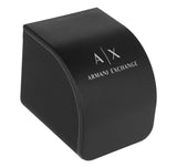 Armani Exchange Chronograph Black Dial Black Steel Strap Watch for Men - AX1058 Authentic Buy Shop Now