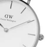 Daniel Wellington Classic Petite Rosewater White Dial Pink NATO Strap Watch For Women - DW001000318 Authentic Buy Shop Now