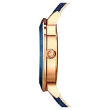 Swarovski Octea Lux Blue Dial Blue Leather Strap Watch for Women - 5414413 Authentic Buy Shop Now