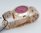 Marc Jacobs Amy Pink Dial Rose Gold Steel Strap Dial Watch for Women - MBM8625 Authentic Buy Shop Now