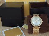 Michael Kors Darci Gold Dial Gold Stainless Steel Strap Watch for Women - MK3216 Authentic Buy Shop Now