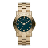 Marc Jacobs Amy Green Dial Gold Steel Strap Watch for Women - MBM8609 Authentic Buy Shop Now