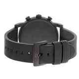 Emporio Armani Luigi Chronograph Black Dial Black Leather Strap Watch For Men - AR11133 Authentic Buy Shop Now