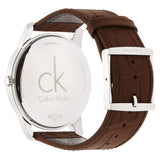 Calvin Klein City Brown Dial Brown Leather Strap Watch for Men - K2G211GK Authentic Buy Shop Now