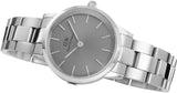 Daniel Wellington Link Grey Dial Silver Steel Strap Watch For Men - DW00100328 Authentic Buy Shop Now