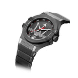 Maserati Potenza 42mm Black Analog Dial Black Strap Watch For Men - R8853108003 Authentic Buy Shop Now