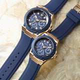 Guess Zena Blue Dial Blue Silicone Strap Watch For Women - W1049L2 Authentic Buy Shop Now