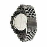 Michael Kors Lexington Chronograph Black Dial Black Steel Strap Watch For Women - MK5709 Authentic Buy Shop Now