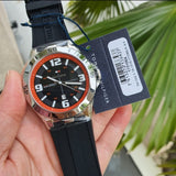 Tommy Hilfiger Drew Black Dial Black Rubber Strap Watch for Men - 1791064 Authentic Buy Shop Now