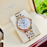 Tissot Chemin Des Tourelles Powermatic 80 Helvetic Price Lady Silver Dial Two Tone Steel Strap Watch For Women - T099.207.22.118.01 Authentic Buy Shop Now