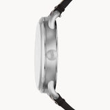 Fossil The Commuter Black Dial Black Leather Strap Watch for Men - FS5406 Authentic Buy Shop Now