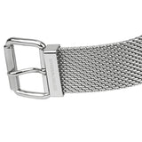 Emporio Armani Luigi Chronograph Quartz Black Dial Silver Mesh Bracelet Watch For Men - AR11429 Authentic Buy Shop Now